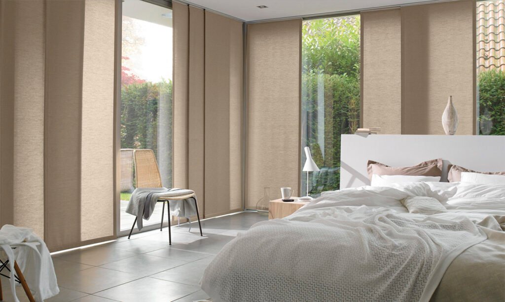 Recamara principal con panel japonés