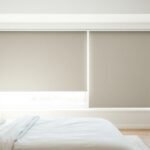 habitación persiana blackout abierta parcial