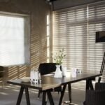 Estudio con persianas Shangri-la