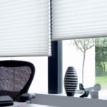 Persianas celulares blancas