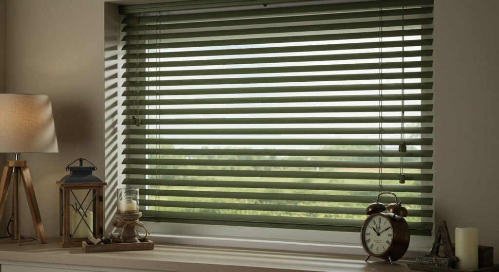 Plano general de Persianas Horizontalas Venecianas de Aluminio